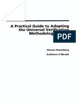 A Practical Guide To Adopting The Universal Verification Methodology (UVM) by Sharon Rosenberg, Kathleen Meade