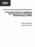 A Practical Guide To Adopting The Universal Verification Methodology (UVM) by Sharon Rosenberg, Kathleen Meade