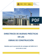 Directrices de Buenas Prácticas en Obras de Construcción