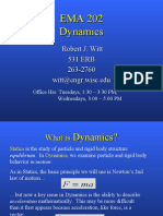 Dynamics concepts for rigid bodies