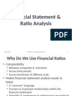 Financial Statement Ratio Analysis PPT 2.0 1