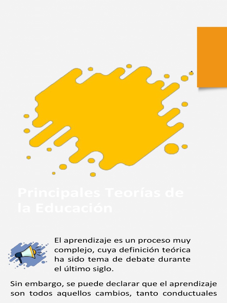 Algunas Teorias Del Aprendizaje | PDF | Aprendizaje | Constructivismo ...