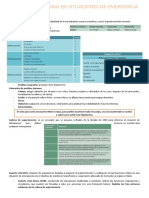 Resumen Atencion Sanitaria en Situaciones de Emergencia - Fran