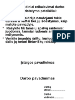 Kaip Tinkamai Pristatyti Darbą MS PowerPoint Programa