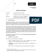 Opinión 036-2022 - MUN - dist.DEL RIMAC - Presupuestos Deductivos Vinculados. Reducciones y Menores Metrados PDF