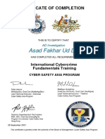 International Cybercrime Fundamentals Certificate