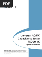 Viavi PSD90 1C Operating Manual