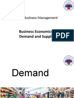 Individual Market Demand and Supply - Part 1