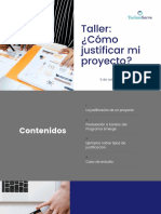 Taller - Cómo Justificar Mi Proyecto - N2.Pptx - Compressed