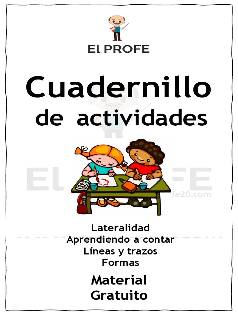 Cuadernillo de Actividades Elprofe20 Gratis | PDF