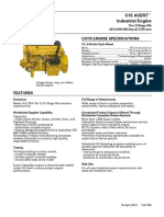 Cat c15 Acert Spec Sheet