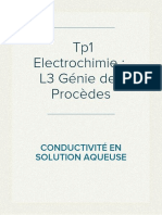 TP1 Electrochimie - L3 Génie Des Procèdes