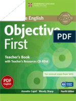 Objective First Teacher's 4th Edition LR