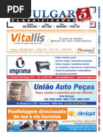 Jornal Divulgar Classificados - Edição 61