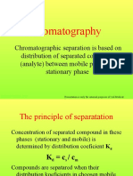 Chromatographic Separation Techniques