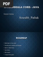 Internshala Core - Java