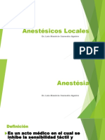 Anestésicos Locales (1)