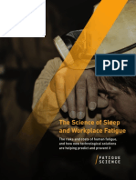 Science of Sleep Workplace Fatigue Fatigue Science Ebook