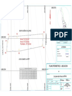 Plano perimétrico de parcela ubicada en la comunidad Eder Dueñas Dolores