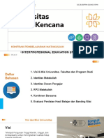 Kontrak Pembelajaran Farmakoterapi IPE 2022