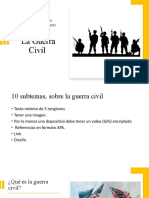 Guerra Civil 10 puntos