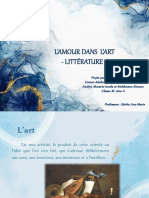 Lamour Dans Lart Litteraire 1 1