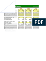 Dinheirama Planilha Controle Dividendos