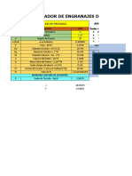 Calculador de Engranajes