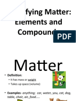 Chapter 4. Matter-Elements and Compounds