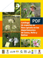 Catálogo Fotográfico de Especies de Flora Apícola en Los Departamentos de Cauca, Huila y Bolívar