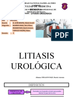 Clase 13. Litiasis Urologica