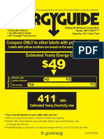 Energy Guide w11572563 Reva