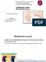 Clase 15 y 16. Disfuncion Sexual Masculina y Eyaculacion Precoz