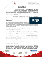 RESOLUCION- 107 - II-VALIDA-NACIONAL-PUNTUABLE-2022 Guarne ANTIOQUÍA
