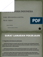 Tugas Bahasa Indonesia (Surat Lamaran Pekerjaan)