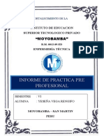 Prácticas preprofesionales en enfermería