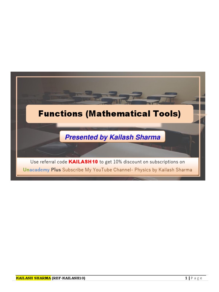 Mathematical Tools by Kailash Sharma | PDF | Cartesian Coordinate ...