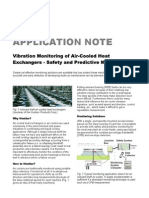 Application Note: Vibration Monitoring of Air-Cooled Heat Exchangers - Safety and Predictive Monitoring