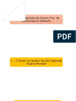 Cap. 37 - Brasil Da Democracia À Ditadura