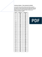 Diferencia de Datos Continuos-Tiempo