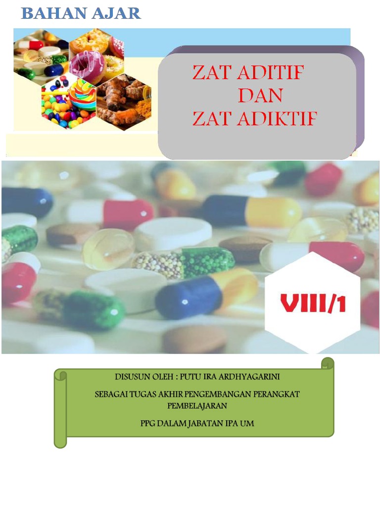 Zat Aditif dan Adiktif dalam Makanan | PDF