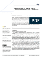 Research On Adolescents Regarding The Indirect Effect of Depression, Anxiety, and Stress Between TikTok Use Disorder and Memory Loss