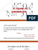 Los Signos de Puntuación