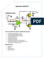 Aplicación AMP OP