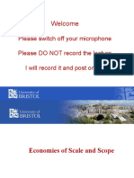 Economies of Scale & Scope