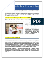 La Participación de La OEA en El Perú 2022