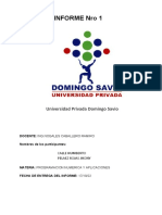 Informe de Laboratorio 1