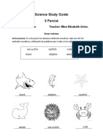 3rd Grade Science Study Guide II Parcial
