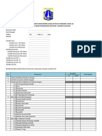 Form Instrument Kebersihan