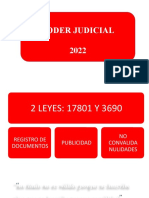 Poder Judicial 2022